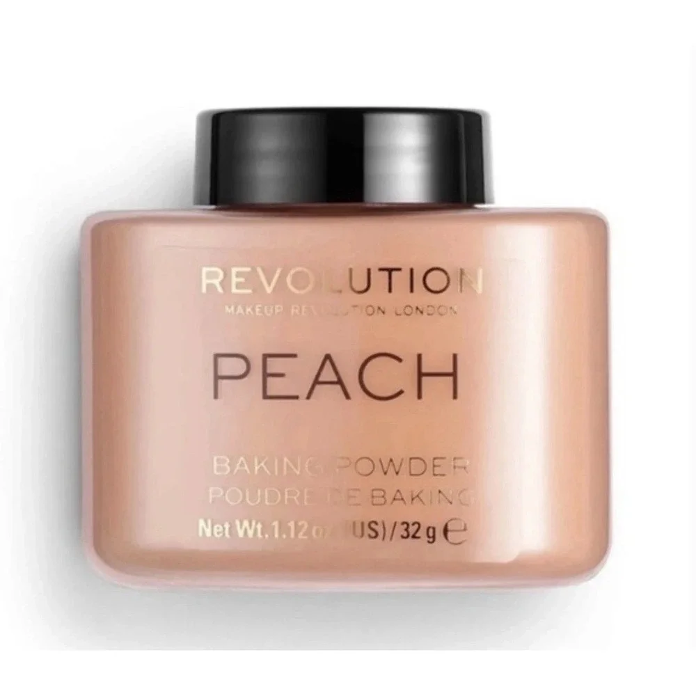 Revolution Loose Baking Powder Makeup, 1.12 oz Peach‎